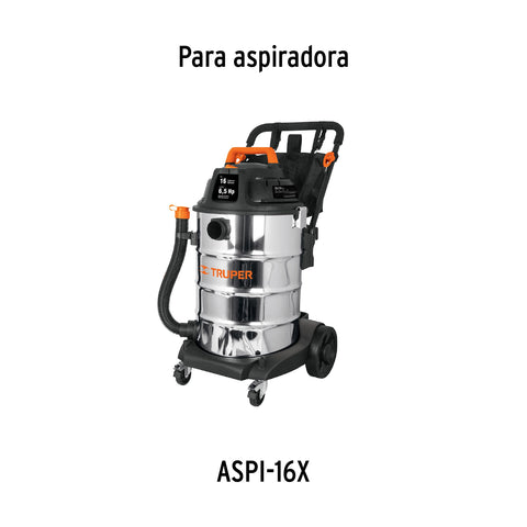 Bolsa con 2 carbones de repuesto para ASPI-16X, TRUPER | CB-ASPI-16X | 19297