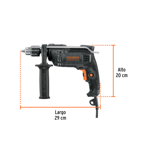 Rotomartillo 1/2', 700W, TRUPER INDUSTRIAL | ROTO-1/2N6 | 19457