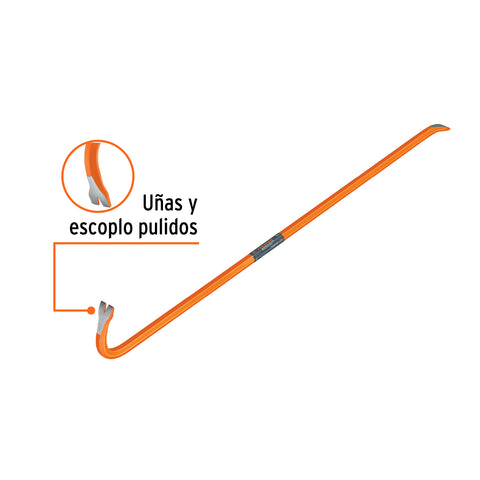 Barreta de uña de 3/4' x 105 cm, Truper | BU-105 | 19633