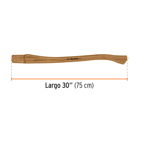 Mango hickory 30' para hacha Michigan 3-1/2 lb, TRUPER | MG-HM-30 | 19689