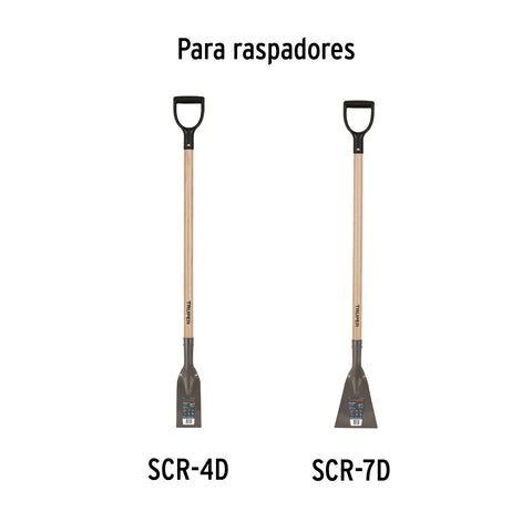 Mango para raspadores puño 'Y' SCR-4D y SCR-7D, 43', Truper | MG-SCRD | 19742