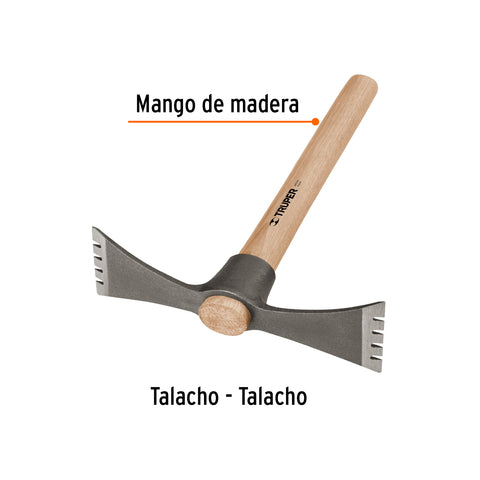 Martelina talacho-talacho, 20 oz, mango madera, TRUPER | MART-TT | 19816