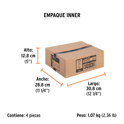 Linterna plástica de LED 350 lm, recargable, TRUPER | LILE-11T | 19847