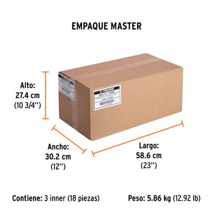 Organizador 11' con 15 compartimentos, Truper | ORG-15 | 19896