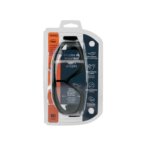 Goggles de seguridad ultra ligeros, antiempaño, Truper | GOT-L | 19952
