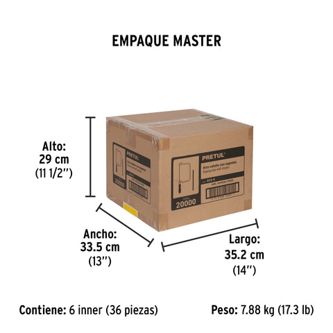 Arco calador con 5 seguetas de 6-1/2', Pretul | ACA-6 | 20000