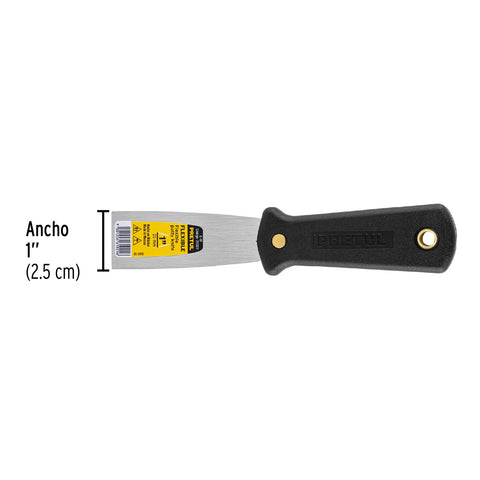Espátula flexible 1' con mango de plástico, Pretul | E-1F | 20322