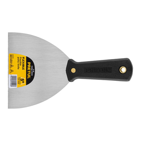 Espátula flexible 5' con mango de plástico, Pretul | E-5F | 20323