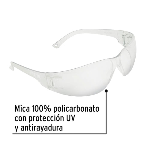 Lentes de seguridad transparentes, Pretul Lite | LEN-ST-P | 20401