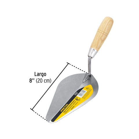 Cuchara para albañil 8' tipo Centroamericana, PRETUL | CT-8PC | 20543