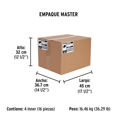 Mazo de hule, 24 oz, Pretul | MH-24P | 20567