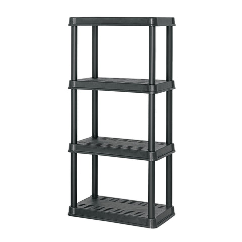 Estante plástico 4 repisas cap. 45 Kg, 125x38x61, PRETUL | EST-4P2 | 20682