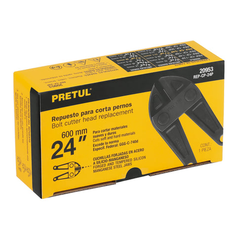 Cuchillas de repuesto para cortapernos 24', Pretul | REP-CP-24P | 20953