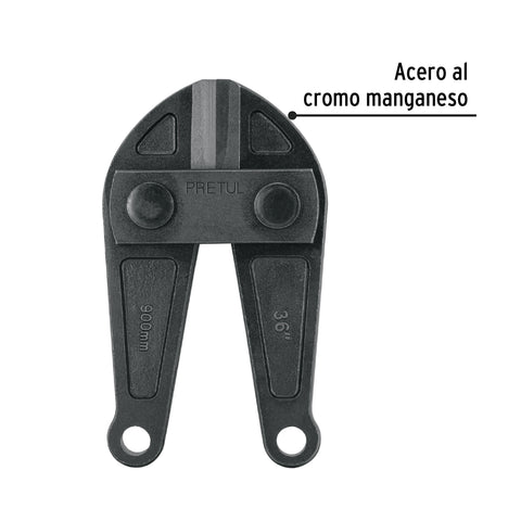 Cuchillas de repuesto para cortapernos 36', Pretul | REP-CP-36P | 20955