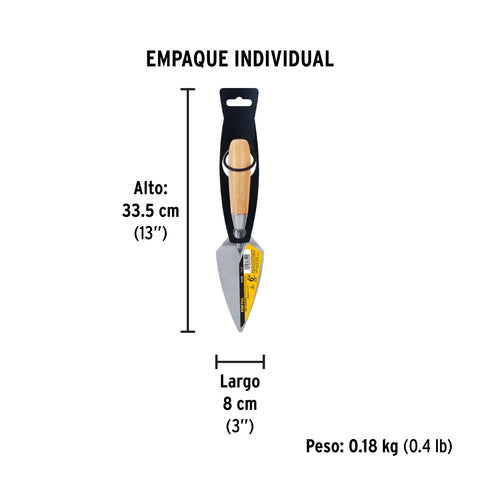 Cuchara para albañil 6' tipo Filadelfia, PRETUL | CT-6P | 21050