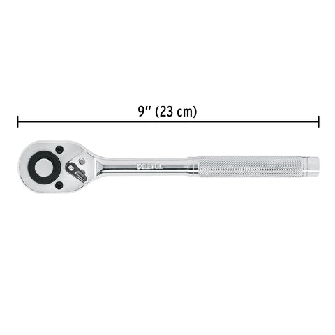 Matraca cuadro 1/2' cabeza de pera liberación rápida, Pretul | M-1252PB | 21152