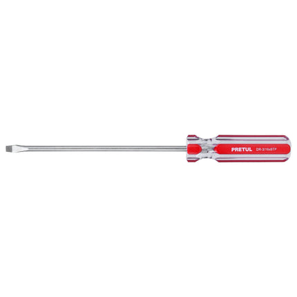 Desarmador plano 3/16 x 6' mango de PVC, Pretul | DR-3/16X6TP | 21457