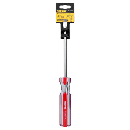 Desarmador plano 5/16 x 6' mango de PVC, Pretul | DR-5/16X6TP | 21463