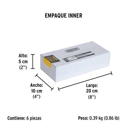 Desarmador de cruz 3/16 x 3' mango de PVC, Pretul | DP-3/16X3TP | 21471