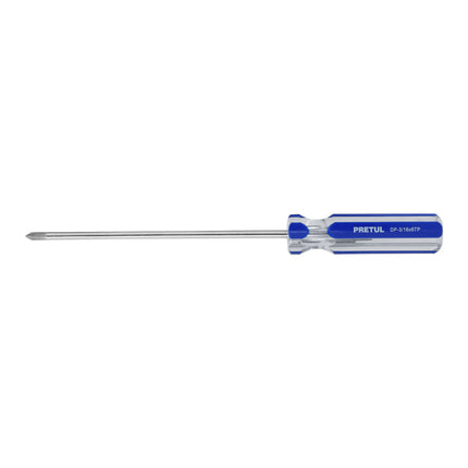 Desarmador de cruz 3/16 x 6' mango de PVC, Pretul | DP-3/16X6TP | 21472