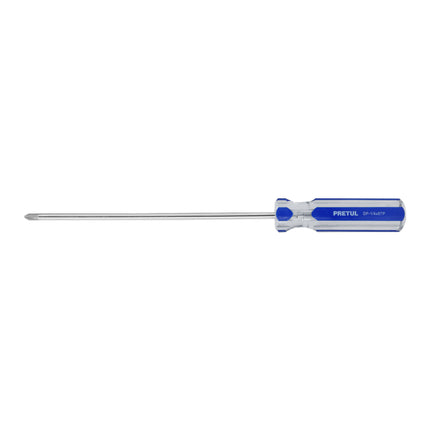 Desarmador de cruz 1/4 x 8' mango de PVC, Pretul | DP-1/4X8TP | 21475