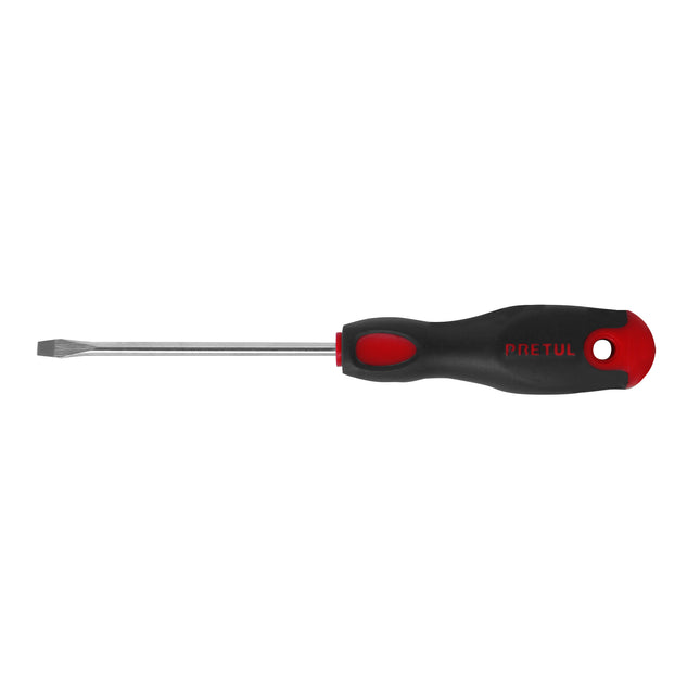 Desarmador plano 3/16 x 4' mango Comfort Grip, Pretul | DR-3/16X4BP | 21480