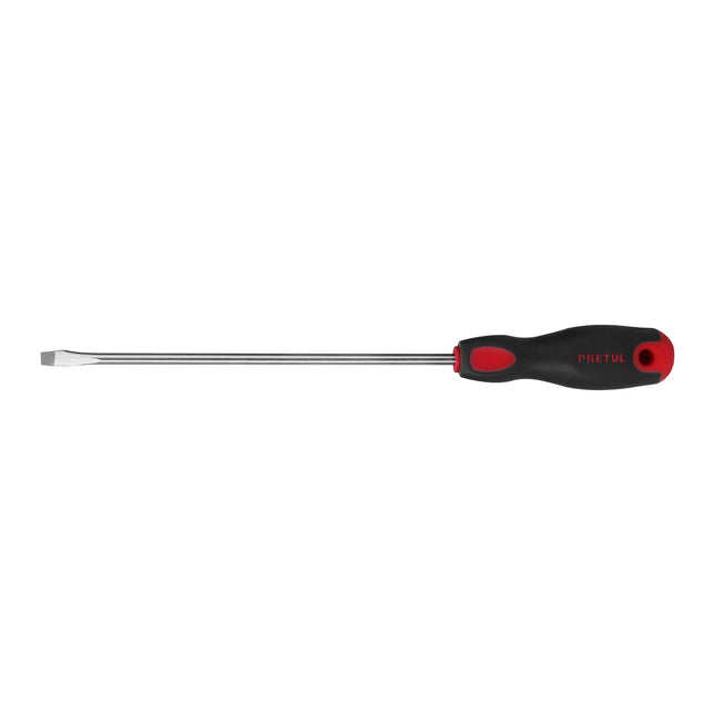Desarmador plano 1/4' x 8'mango Comfort Grip, Pretul | DR-1/4X8BP | 21482