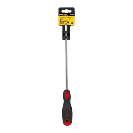 Desarmador plano 1/4' x 8'mango Comfort Grip, Pretul | DR-1/4X8BP | 21482