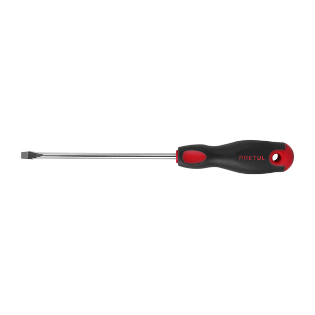 Desarmador plano 1/4' x 6'mango Comfort Grip, Pretul | DR-1/4X6BP | 21484