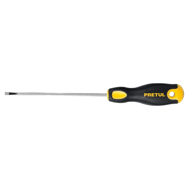 Desarmador cabinet 1/8 x 4' mango Comfort Grip, Pretul | DG-1/8X4BP | 21486