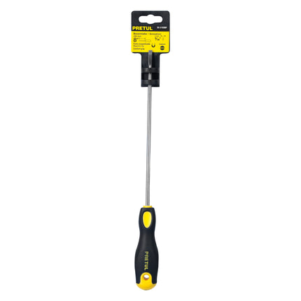 Desarmador cabinet 3/16 x 8' mango Comfort Grip, Pretul | DG-3/16X8BP | 21491