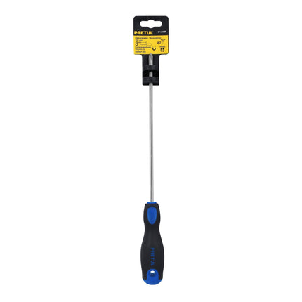 Desarmador de cruz 1/4' x 8' mango Comfort Grip, Pretul | DP-1/4X8BP | 21497