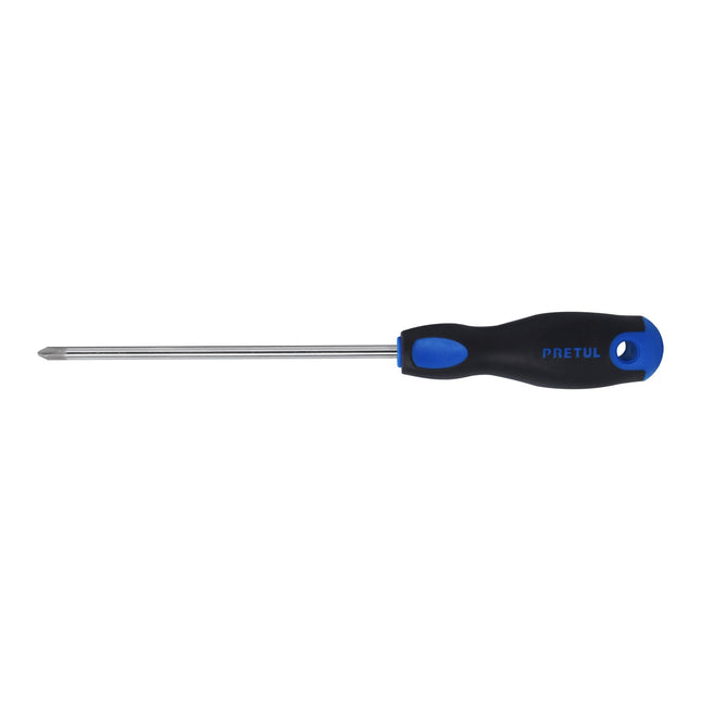 Desarmador de cruz 1/4' x 6' mango Comfort Grip, Pretul | DP-1/4X6BP | 21499