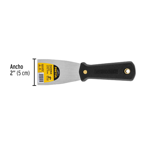 Espátula flexible 2' con mango de plástico, Pretul | E-2F | 21515