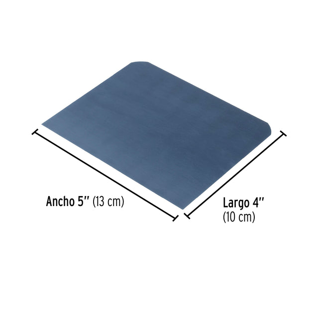 Cuña de 4' x 5' sin mango, bolsa con 20 piezas, Pretul (CUÑ-45P)