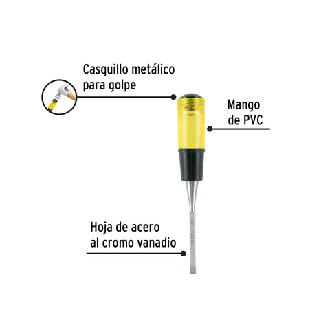 Formón 1/4', Pretul | FT-1/4P | 21650