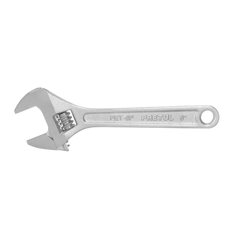Llave ajustable (perico) 6' cromada, Pretul | PET-6P | 21814