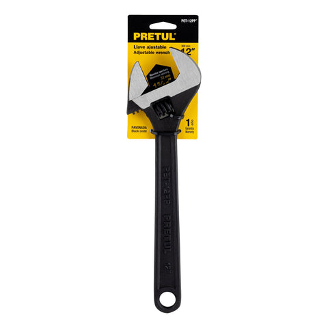 Llave ajustable (perico) 12' pavonada, Pretul | PET-12PP | 21825