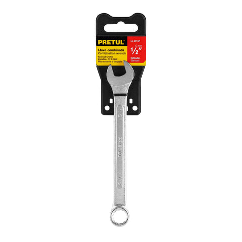 Llave combinada 1/2' x 170 mm de largo, Pretul | LL-2016P | 21884