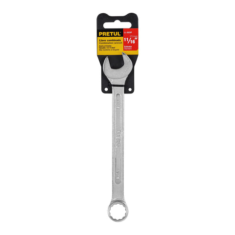 Llave combinada 11/16' x 210 mm de largo, Pretul | LL-2022P | 21887