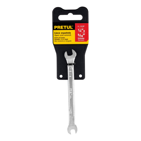 Llave española, 1/4 x 5/16' x 122 mm de largo, PRETUL | LL-3018P | 21950