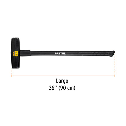 Marro tipo Nevada 10 lbs. mango 36', Pretul | MD-10MP | 22206