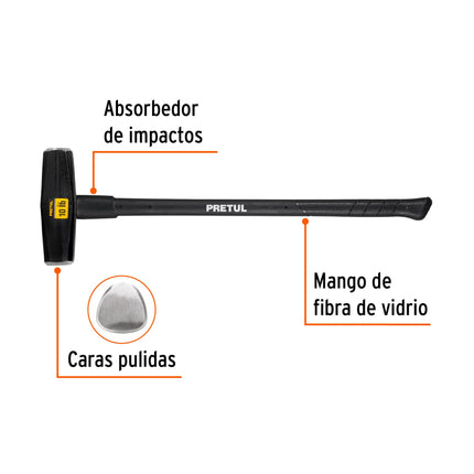 Marro tipo Nevada 10 lbs. mango 36', Pretul | MD-10MP | 22206