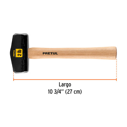 Marro tipo Nevada 2 lbs. mango 10-3/4', Pretul | DHT-2P | 22215