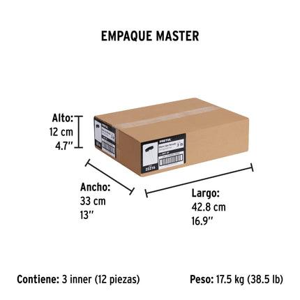 Marro tipo Nevada 3 lbs. mango 10-3/4', Pretul | DHT-3P | 22216