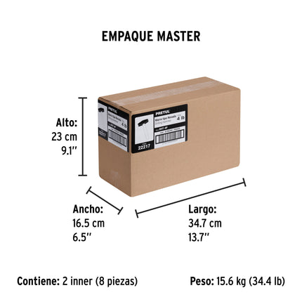 Marro tipo Nevada 4 lbs. mango 10-3/4', Pretul | DHT-4P | 22217