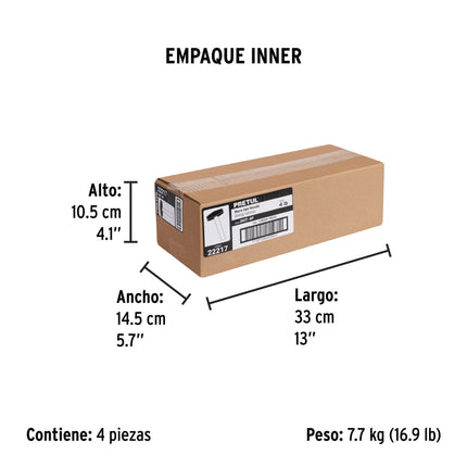 Marro tipo Nevada 4 lbs. mango 10-3/4', Pretul | DHT-4P | 22217