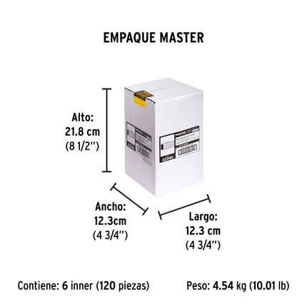 Disco Tipo 41 de 4-1/2' x 1.6 mm corte fino de metal, Pretul (DICOF-4516P)
