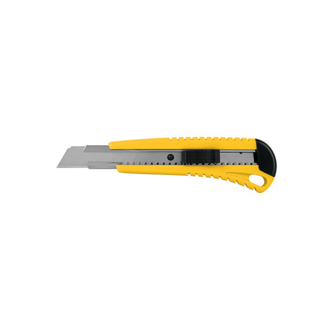 Cutter 18 mm plástico con alma metálica, Pretul | CUT-6P | 22396