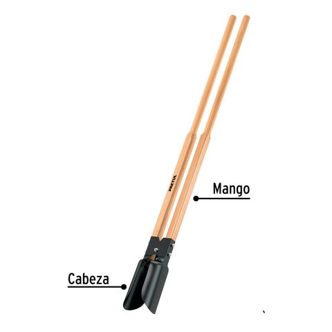 Cavador mangos de madera 48', Pretul | CA-34 | 22698